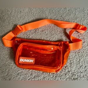 NWOT Dunkin’ Fanny Pack - Orange